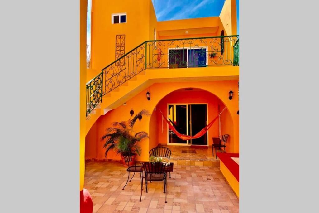 Casa El Flamboyan Dentro De La Ciudad Amurallada Campeche Buitenkant foto